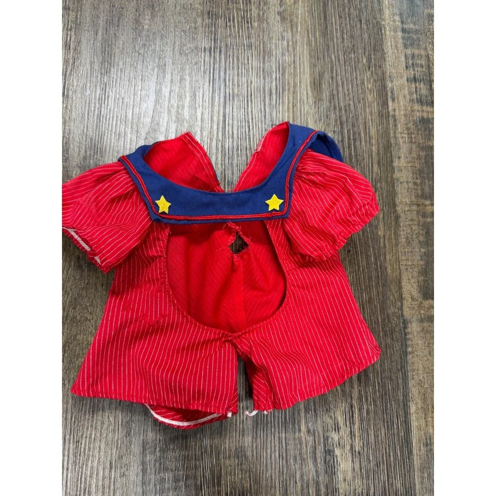 Vintage Care Bears Cousins Lotsa Heart Elephant Red Sailor Outfit Pinstripe 80s